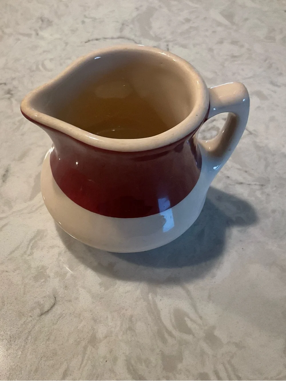 Jackson China Vintage 1930s-40s Restaurantware Creamer & Syrup Pitcher Set
